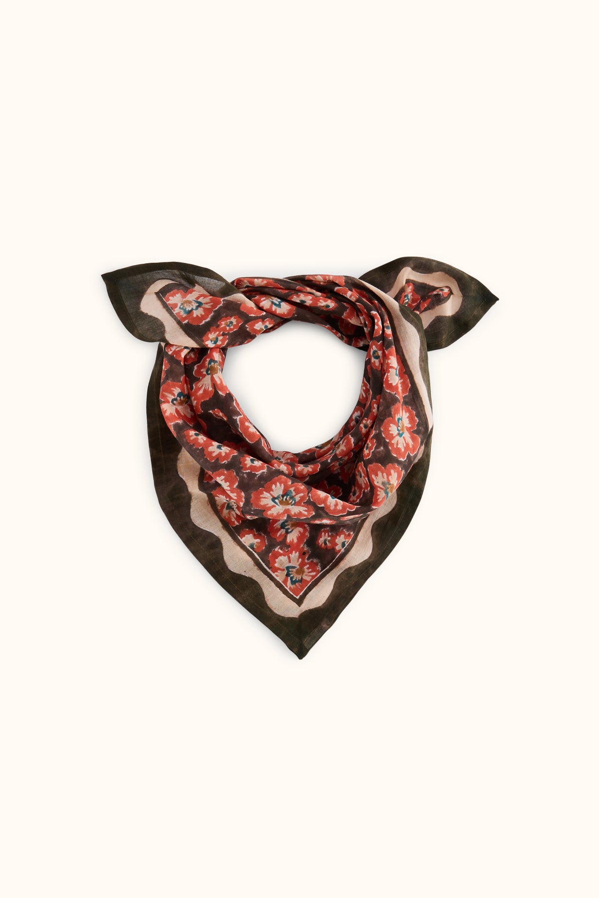 Foulard Falala en voile de coton