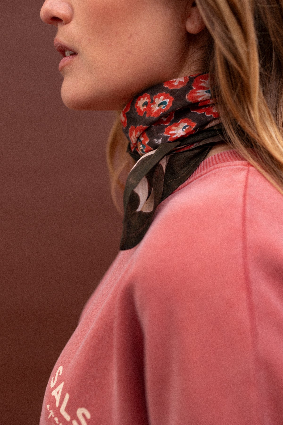 Foulard Falala en voile de coton