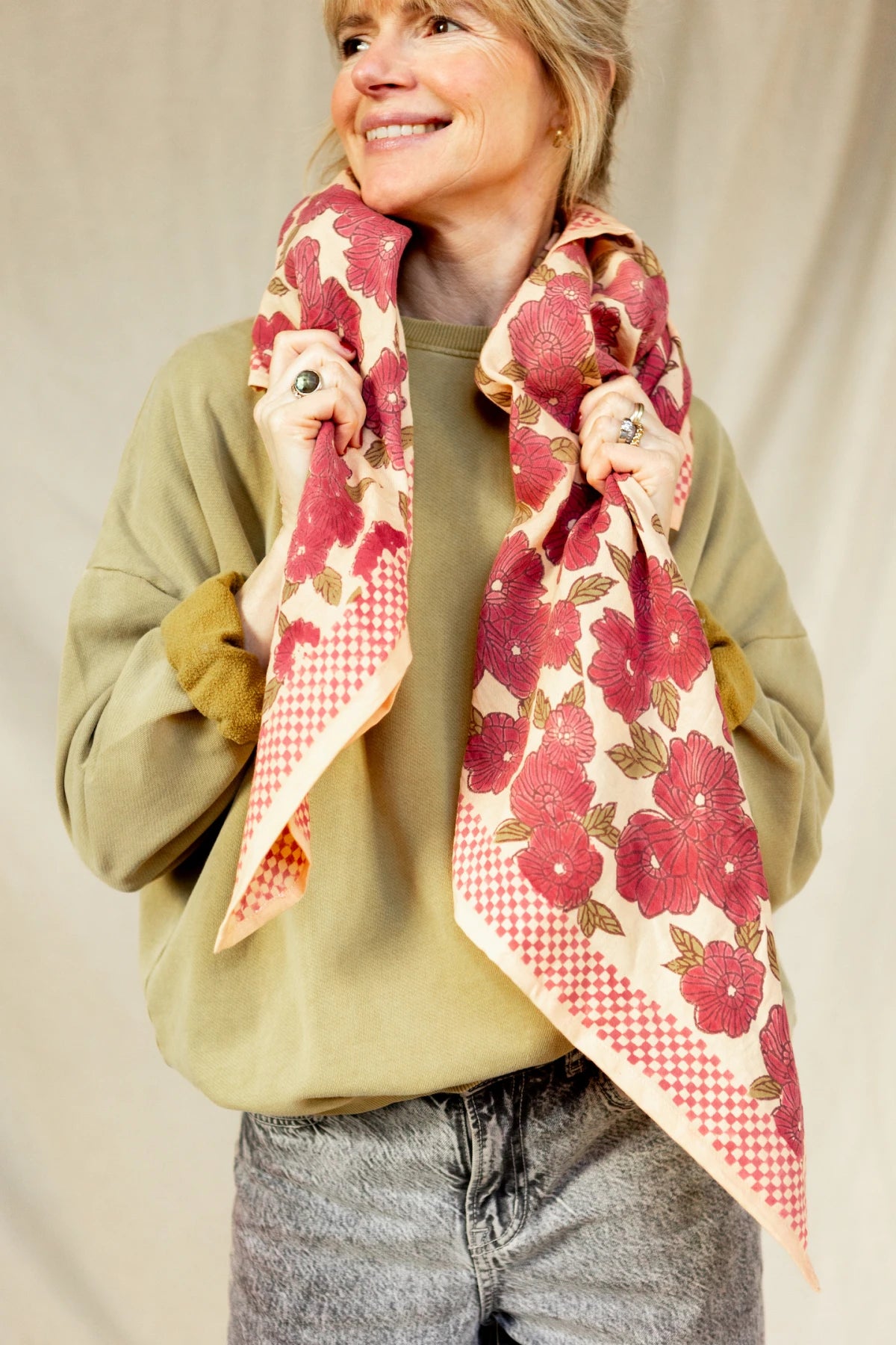 Imperfect Latika Large Scarf