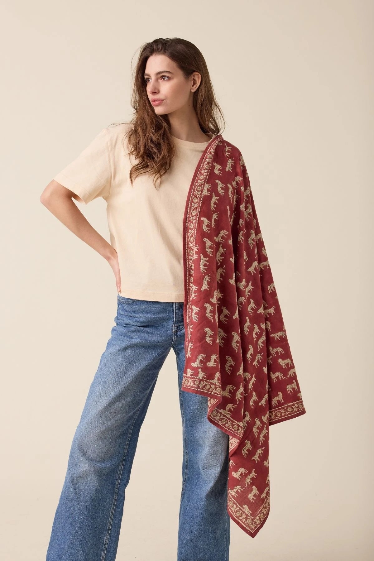 Large Bengal Latika Scarf