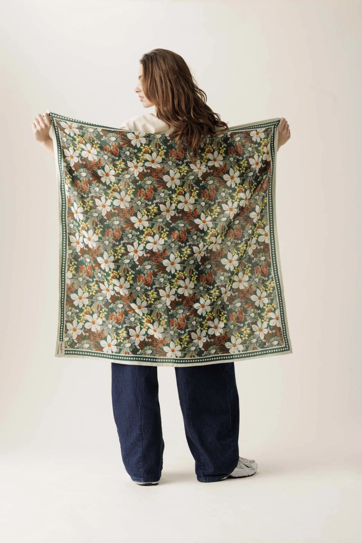 Large Latika Bouquet Scarf