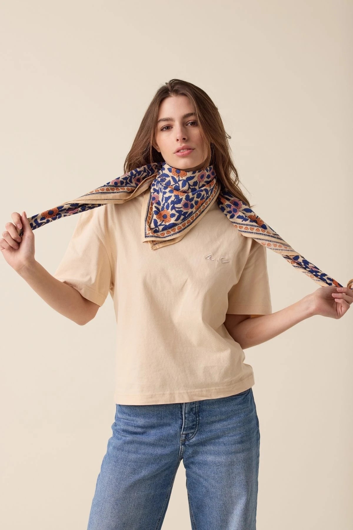 Large Latika Heart Scarf