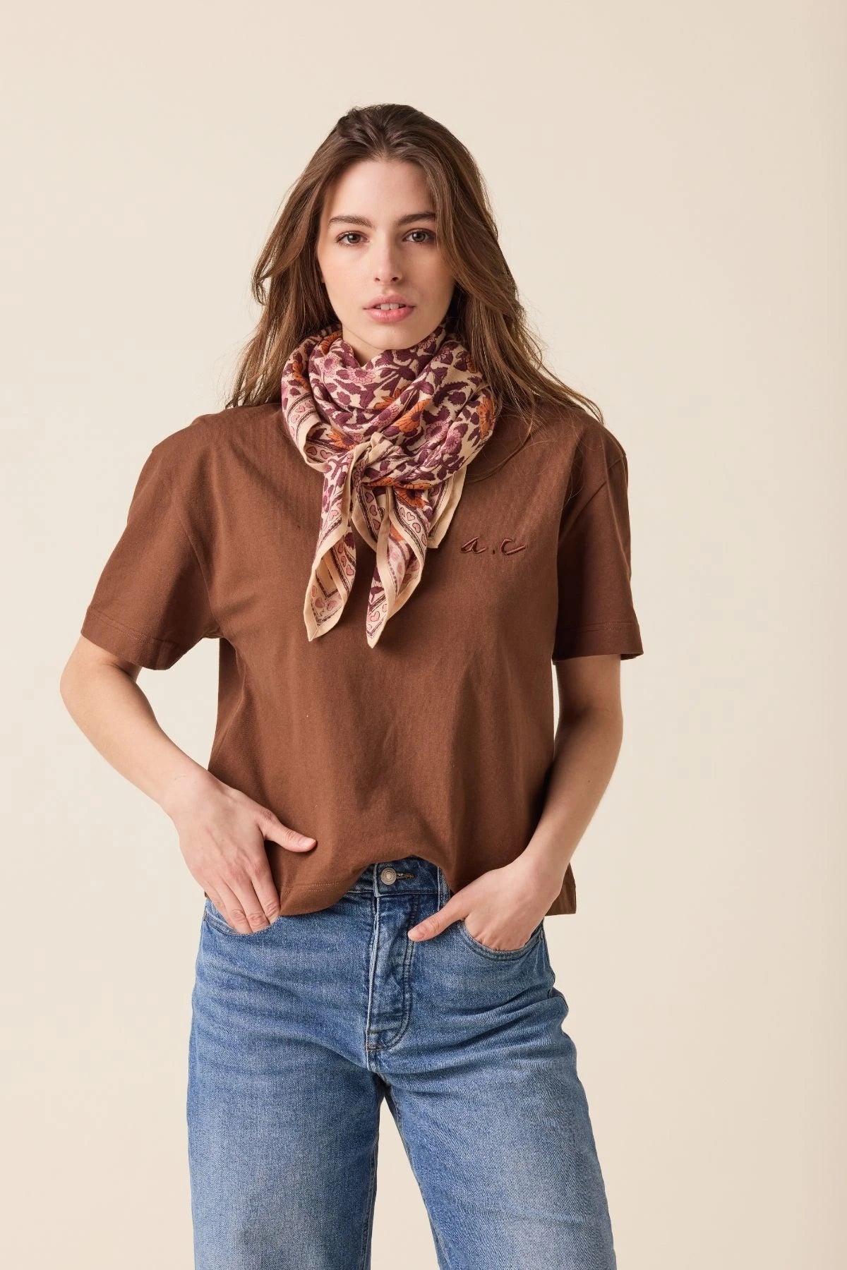 Big Latika Heart Scarf