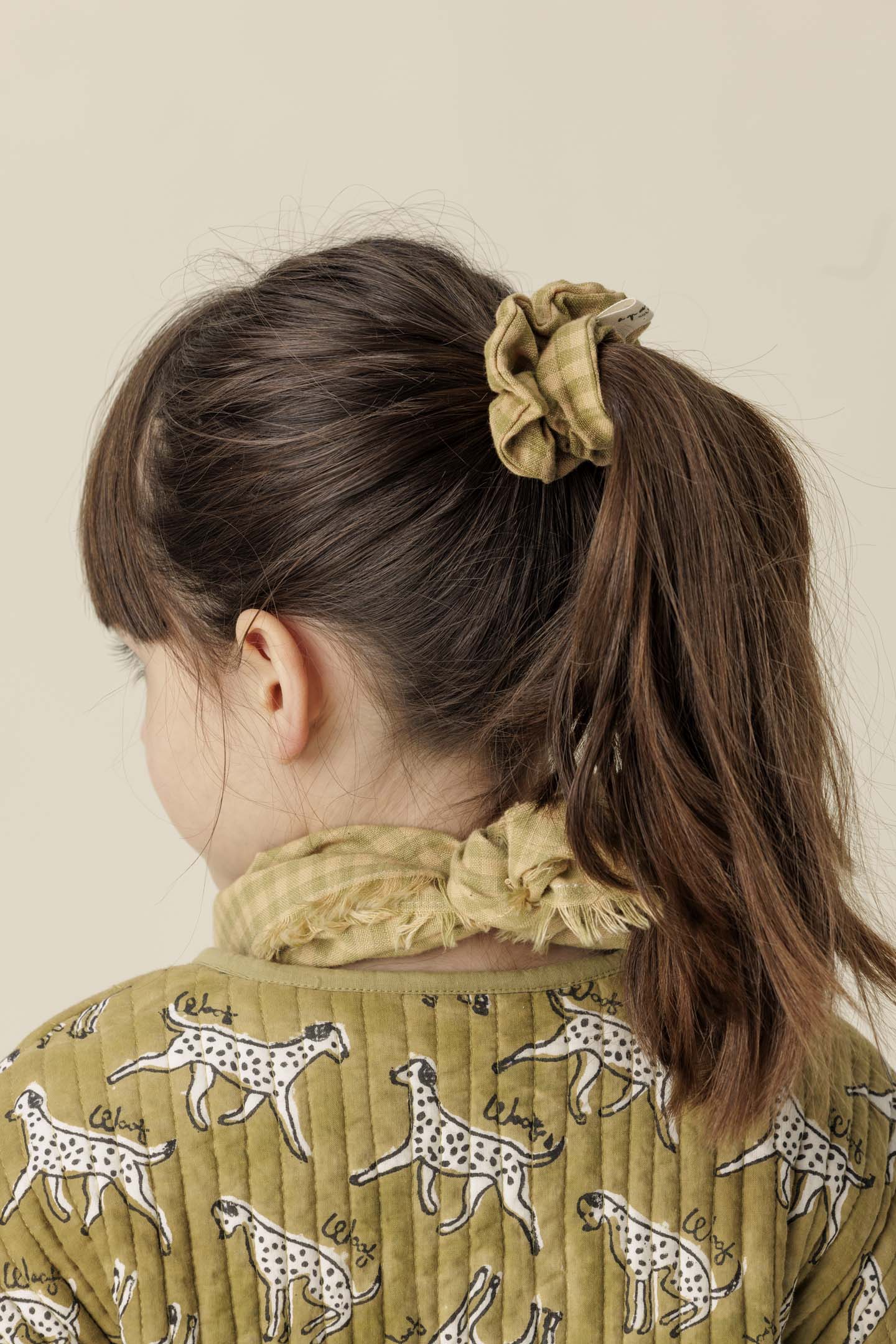 Small Manjuk scrunchie