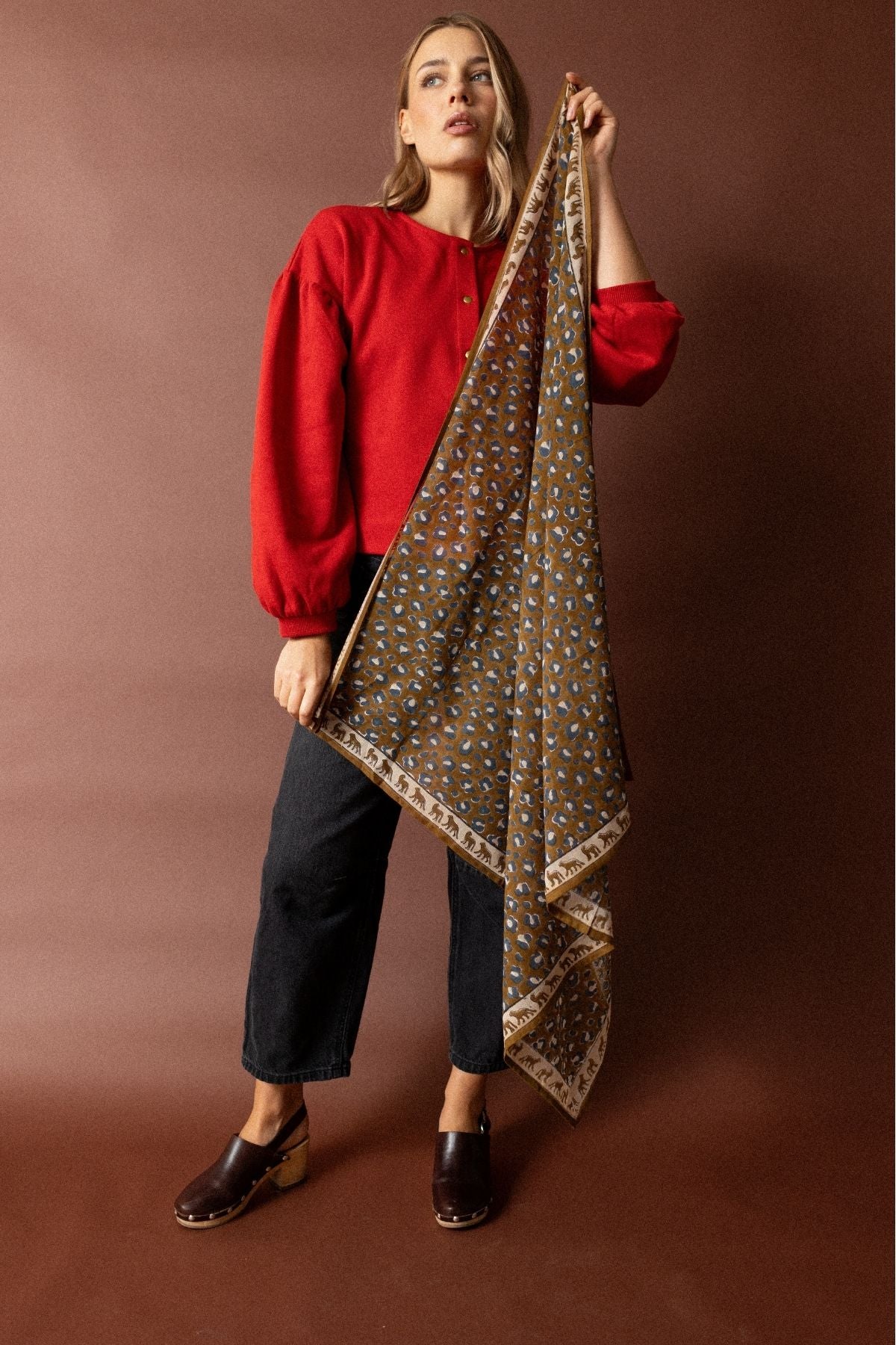 Large Cotton Dupatta Scarf
