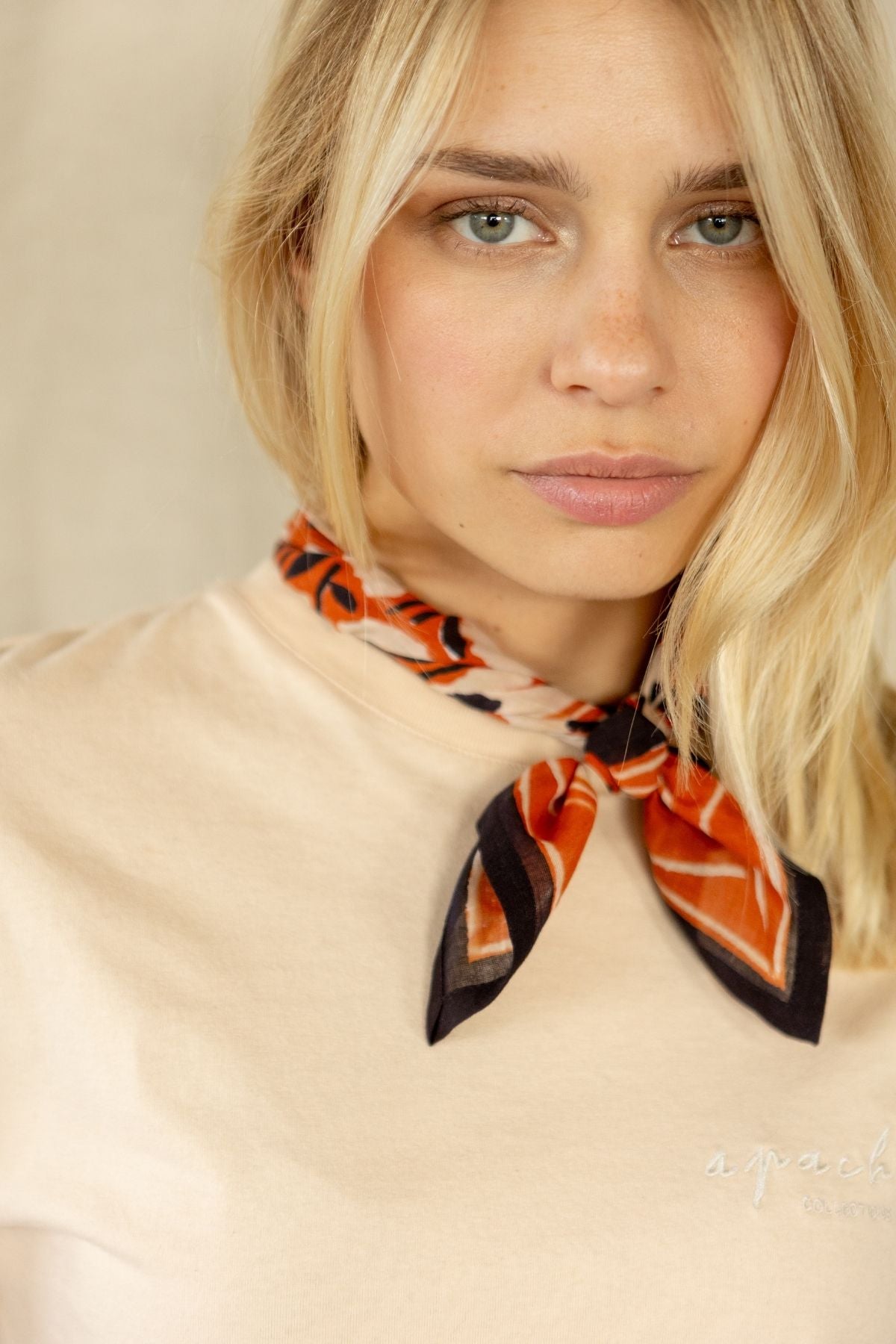 Small Dupitta cotton scarf