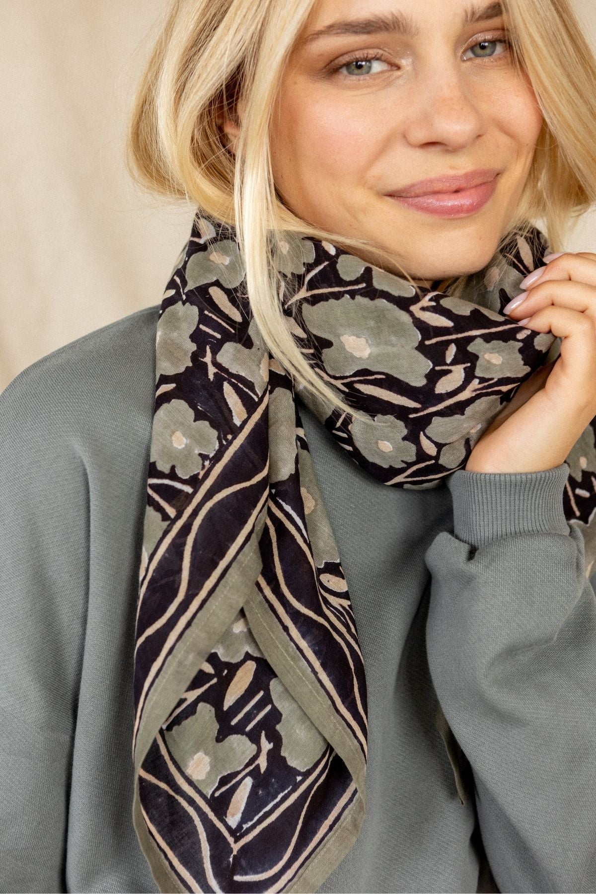 Large Cotton Dupatta Scarf