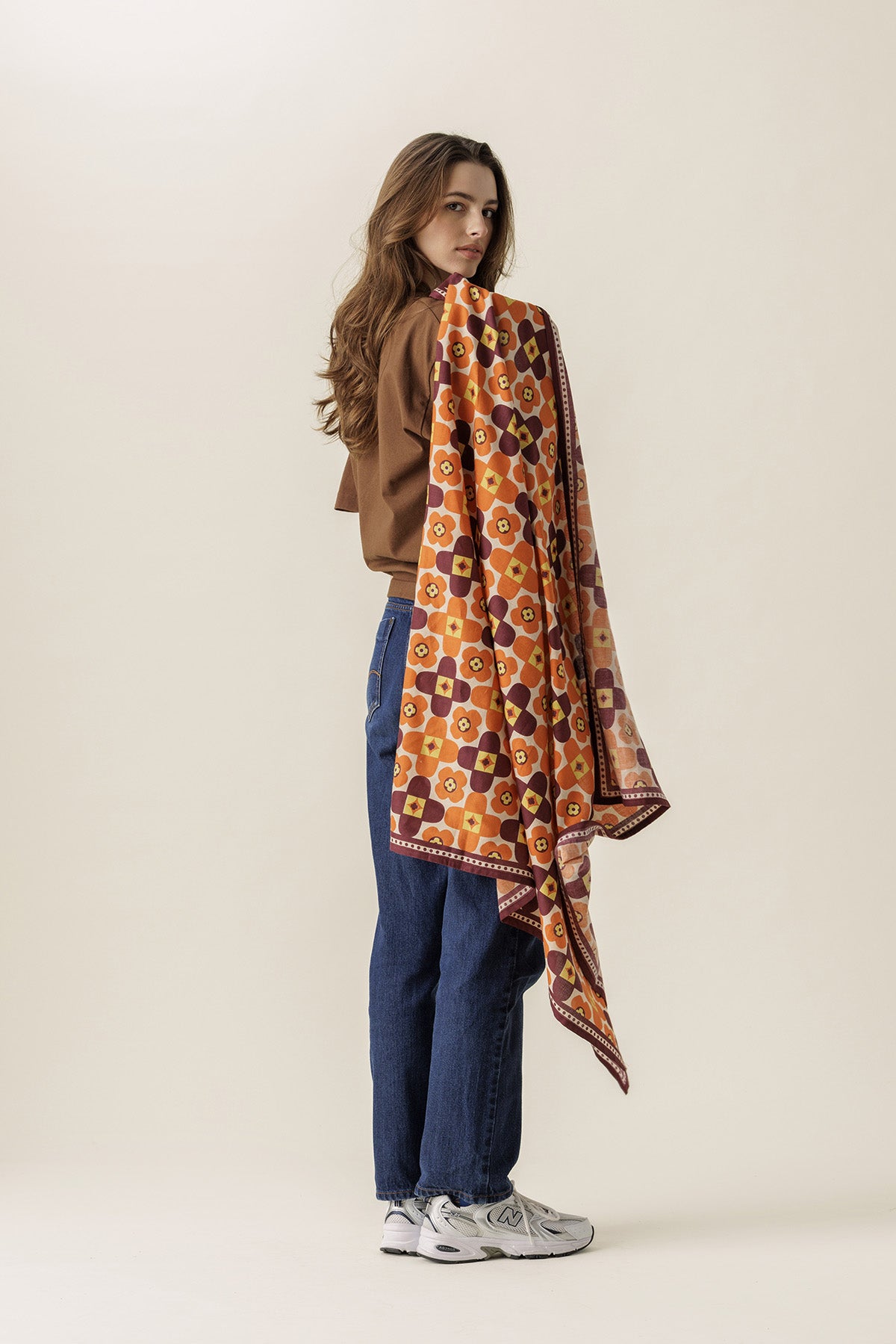 Big Scarf Latika Caleido