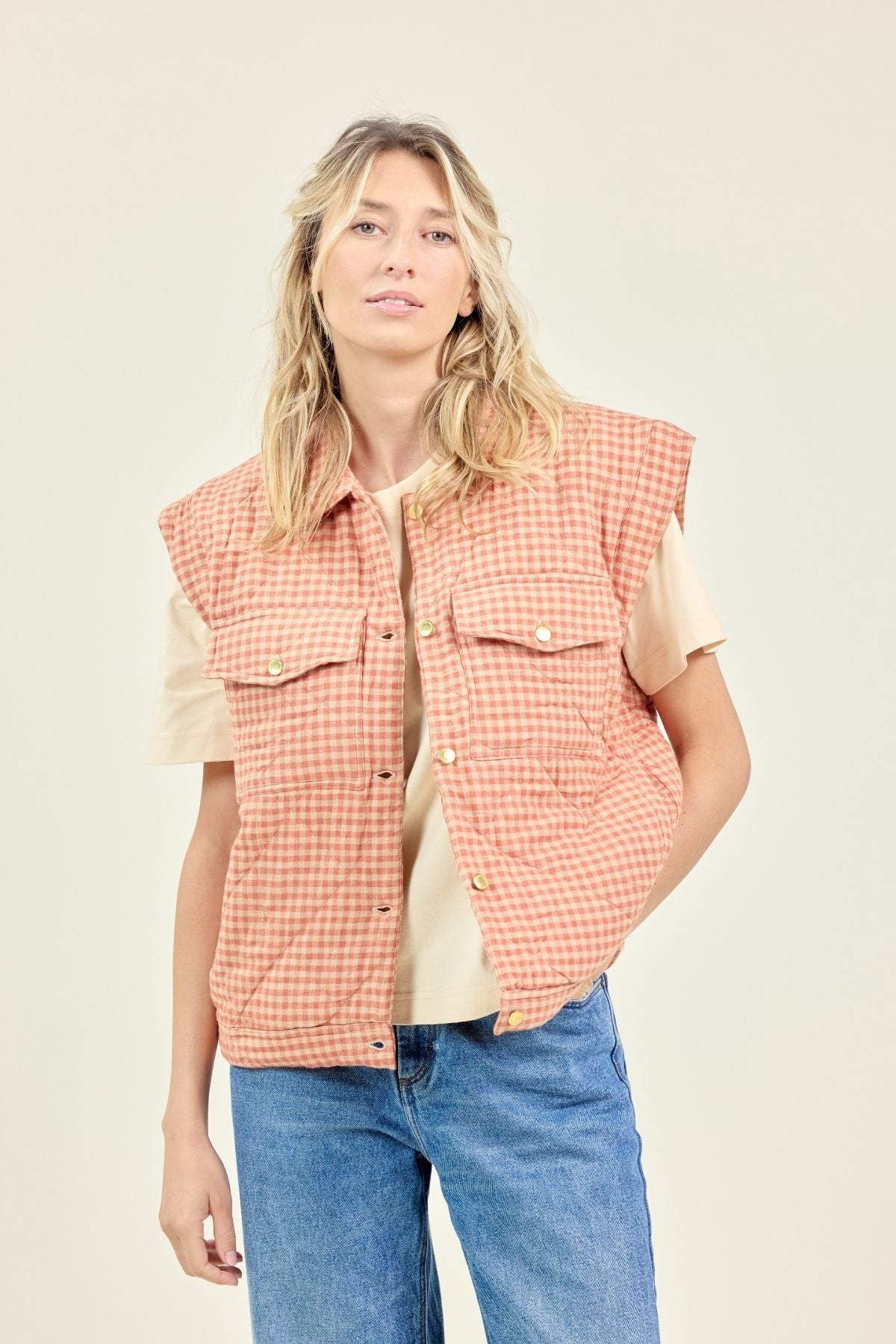 Vimil Sleeveless Jacket