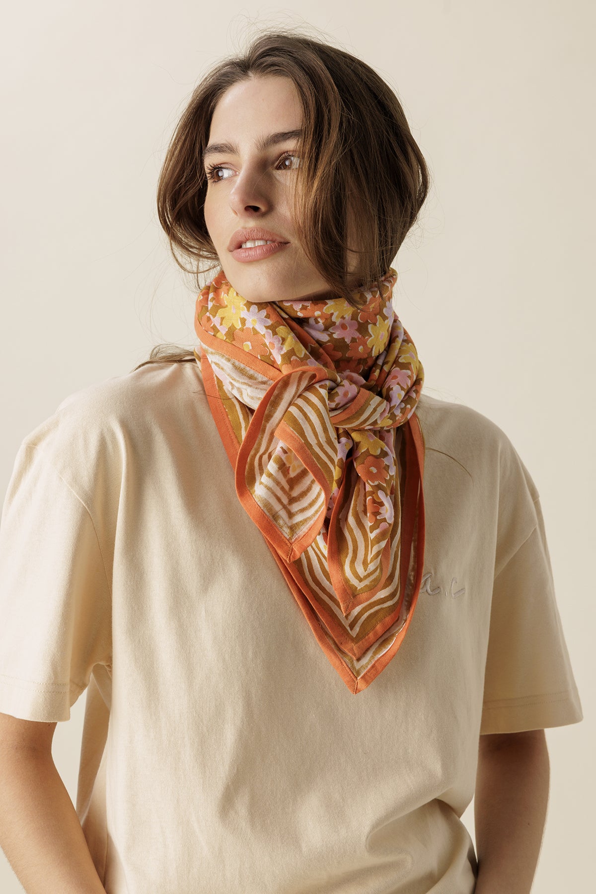 Big Latika Daisy Scarf