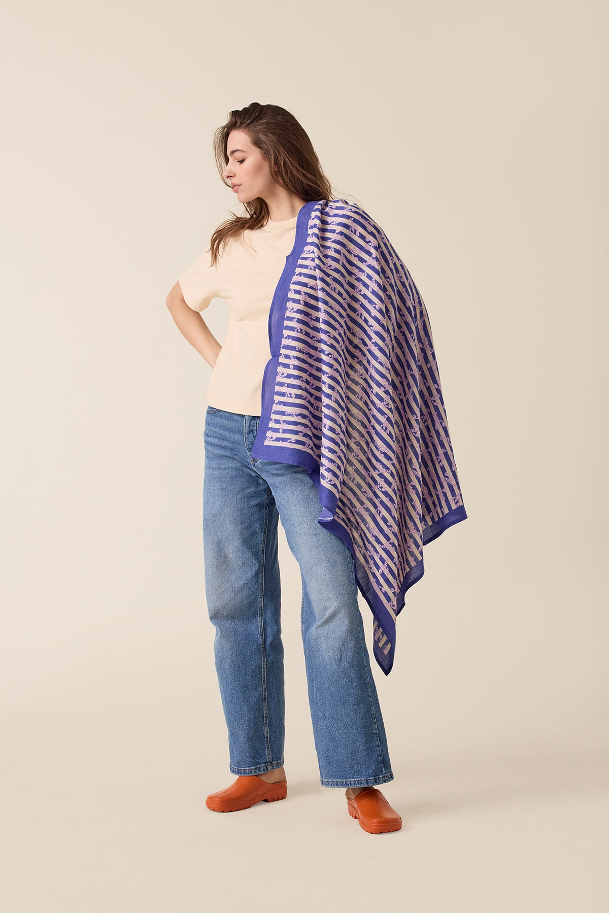 Large Sebastien Latika Scarf