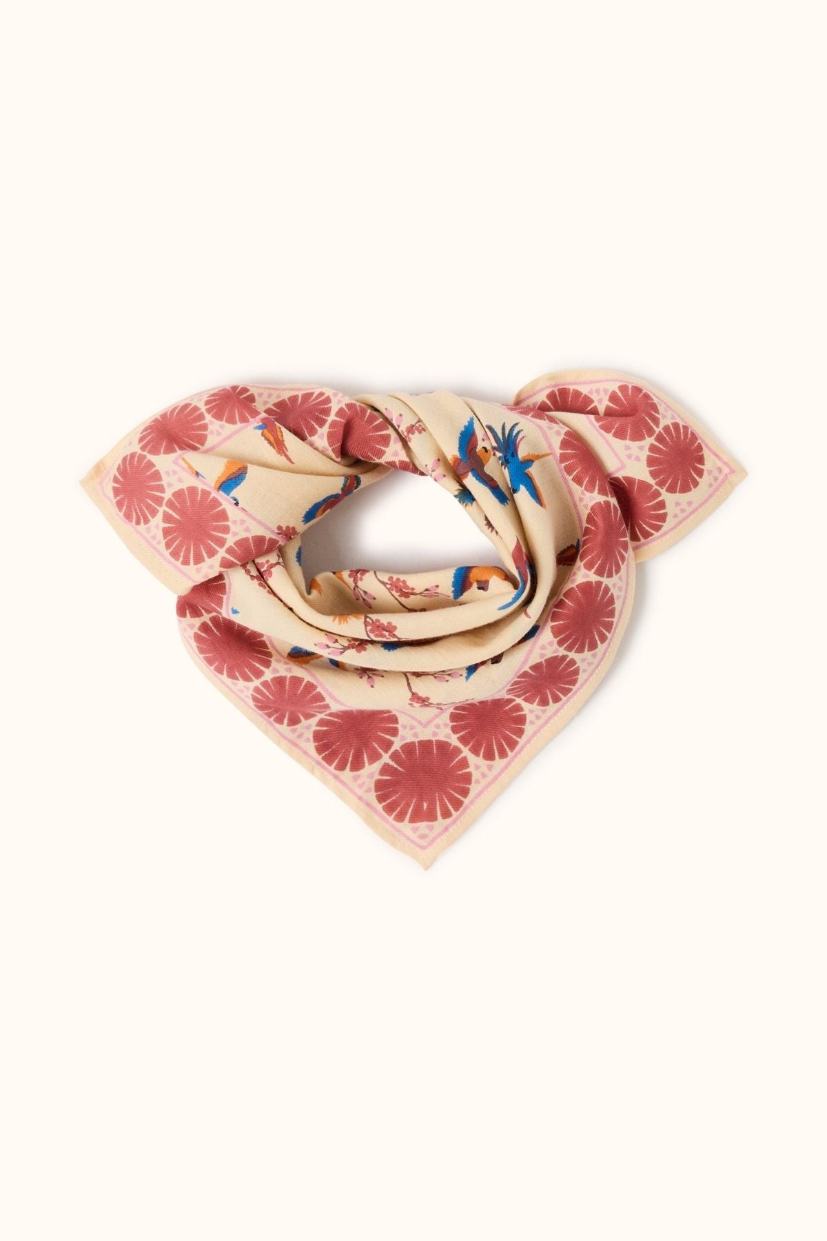 Small Cerise Manika Scarf