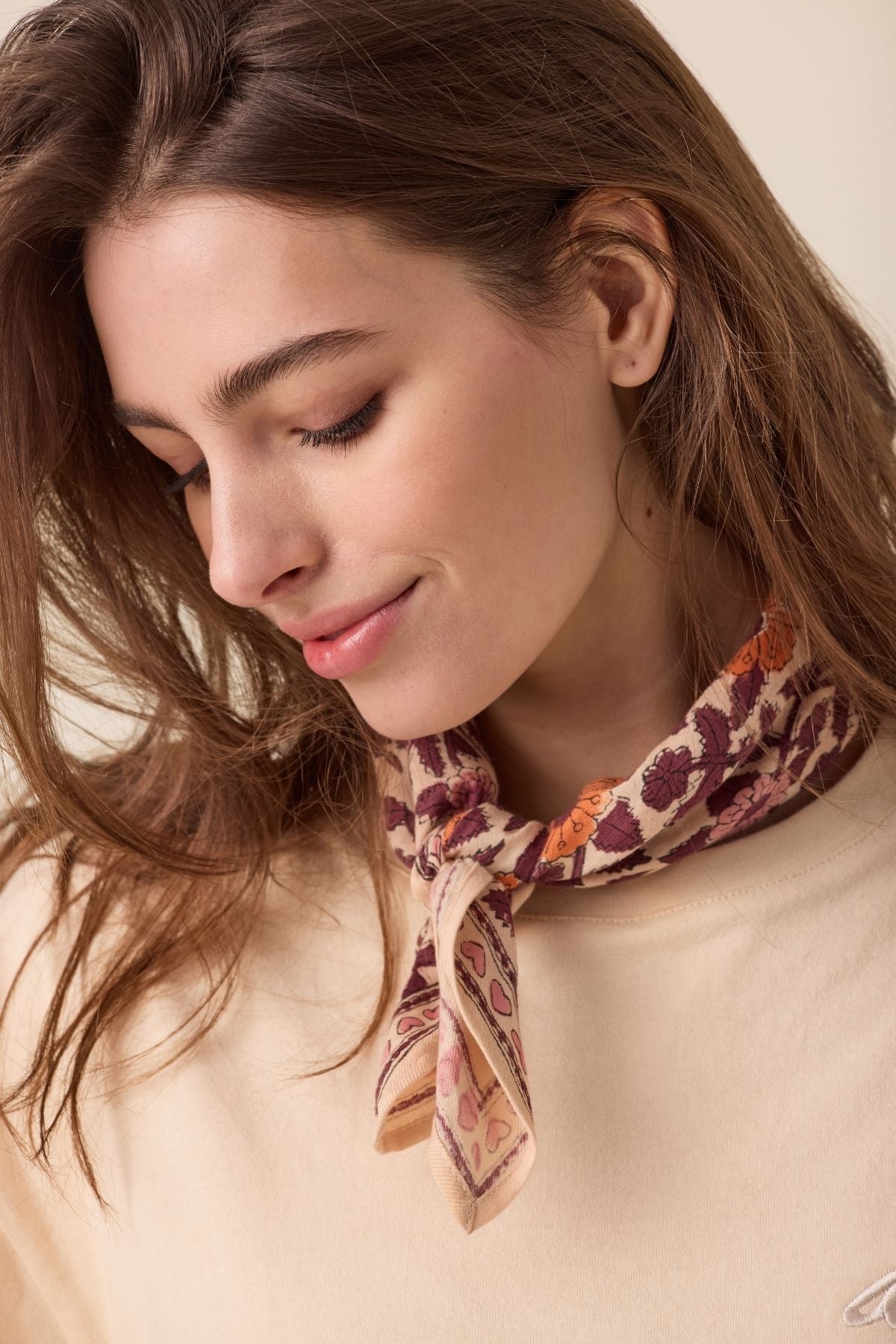 Small Manika Heart Scarf