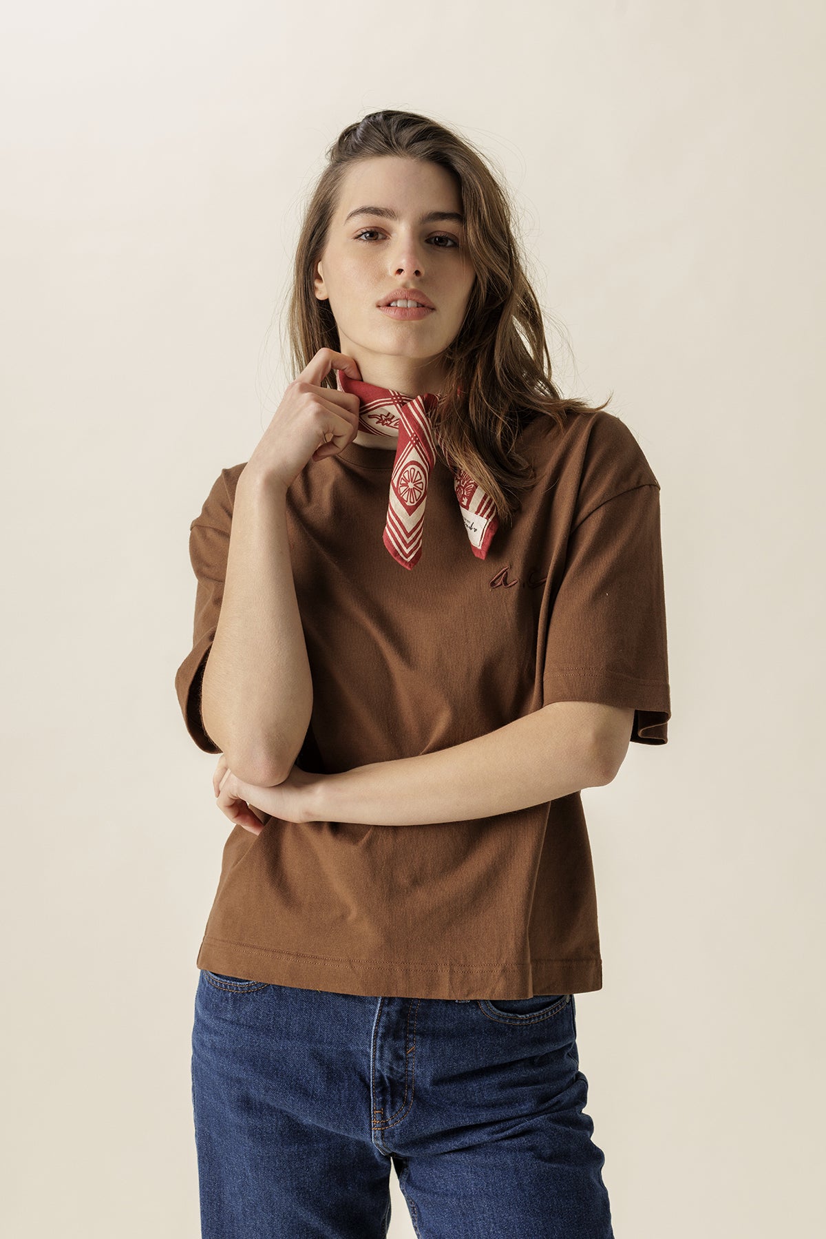 Small Manika Citrus Scarf