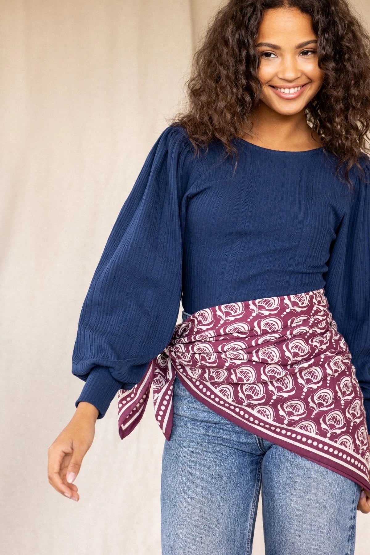 Imperfect Latika Large Scarf