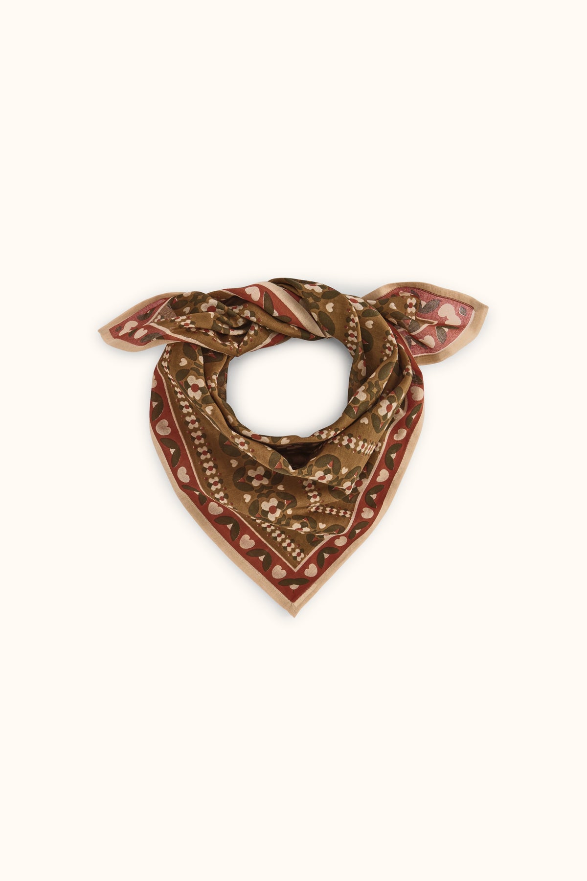 Foulard Falala en voile de coton