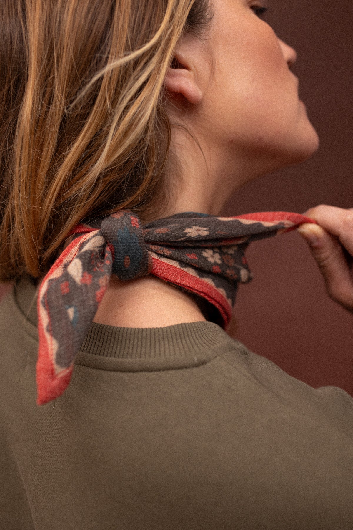Small Farzana Wool Scarf