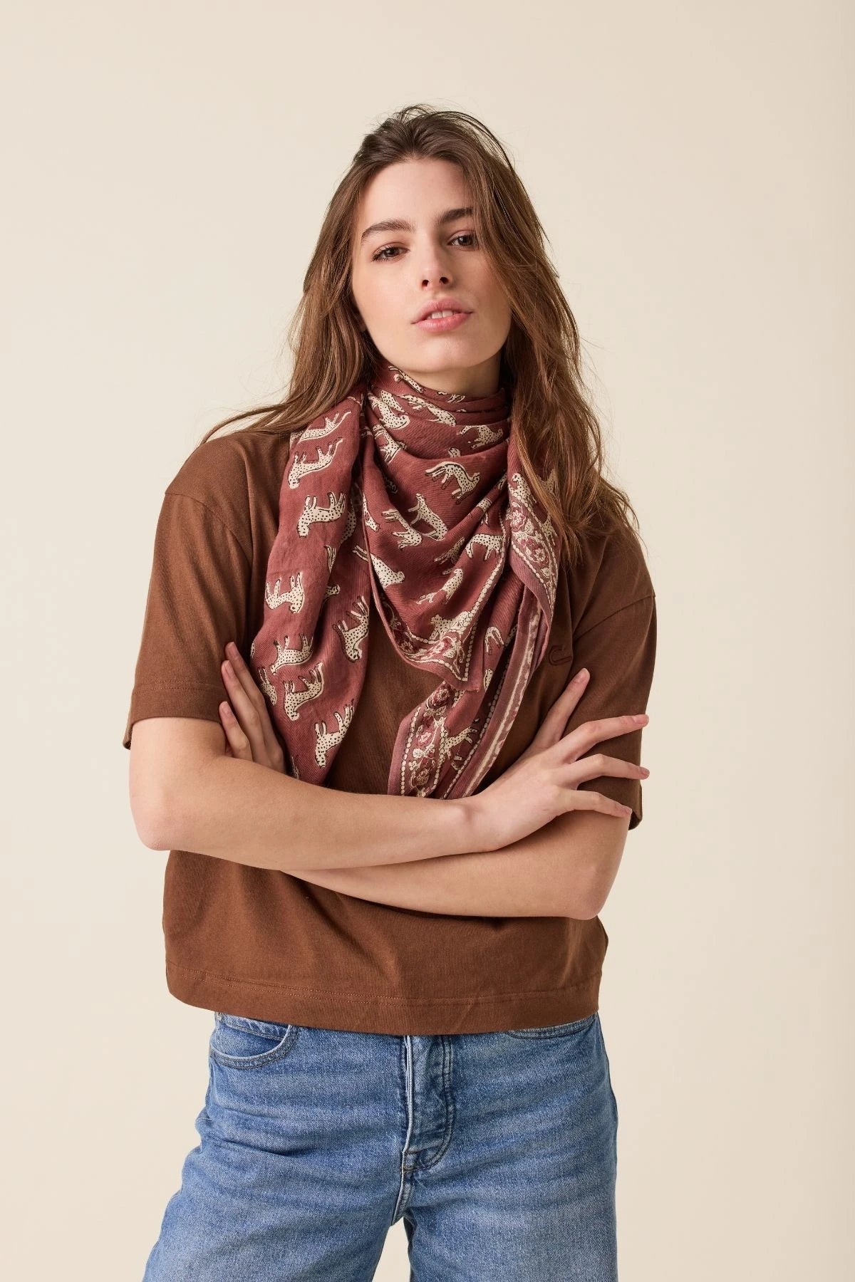 Large Latika Bengal Scarf