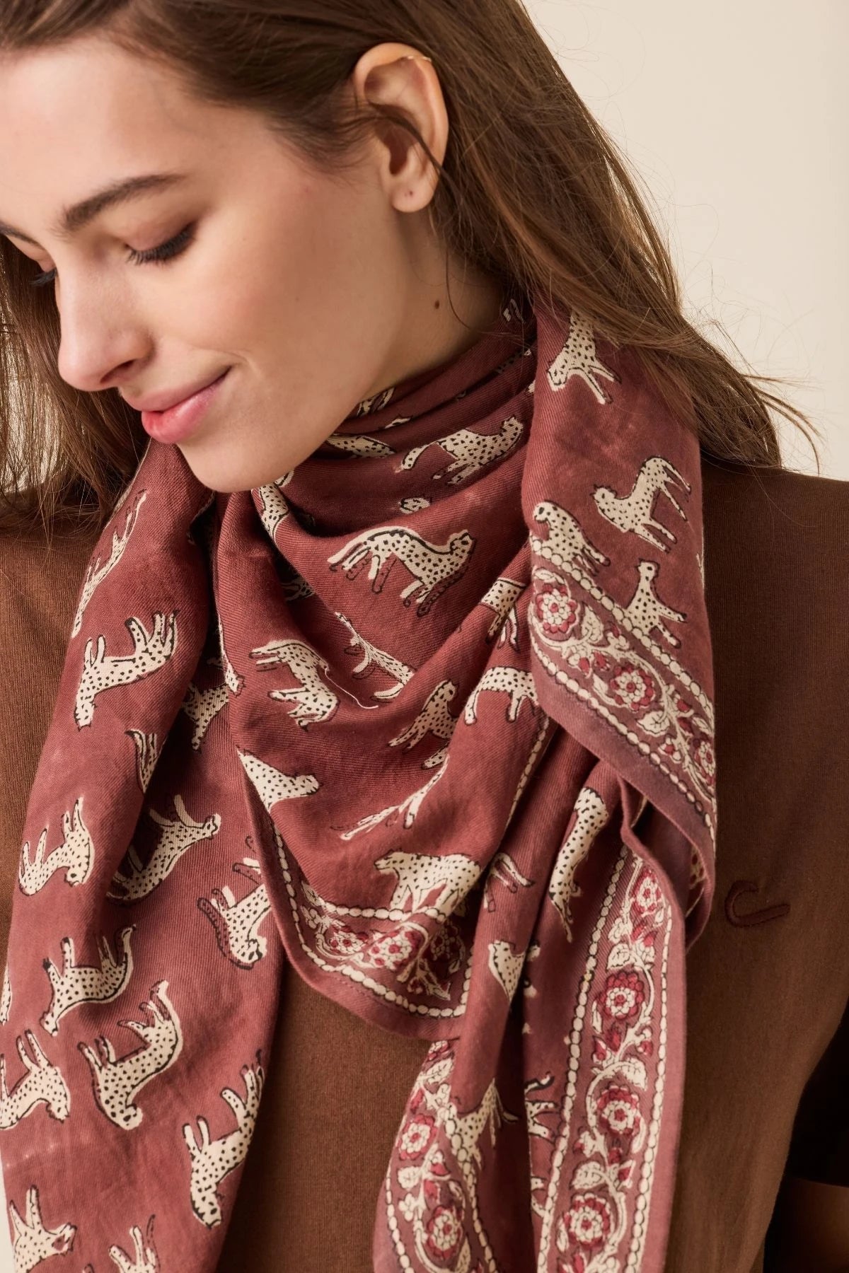 Large Latika Bengal Scarf