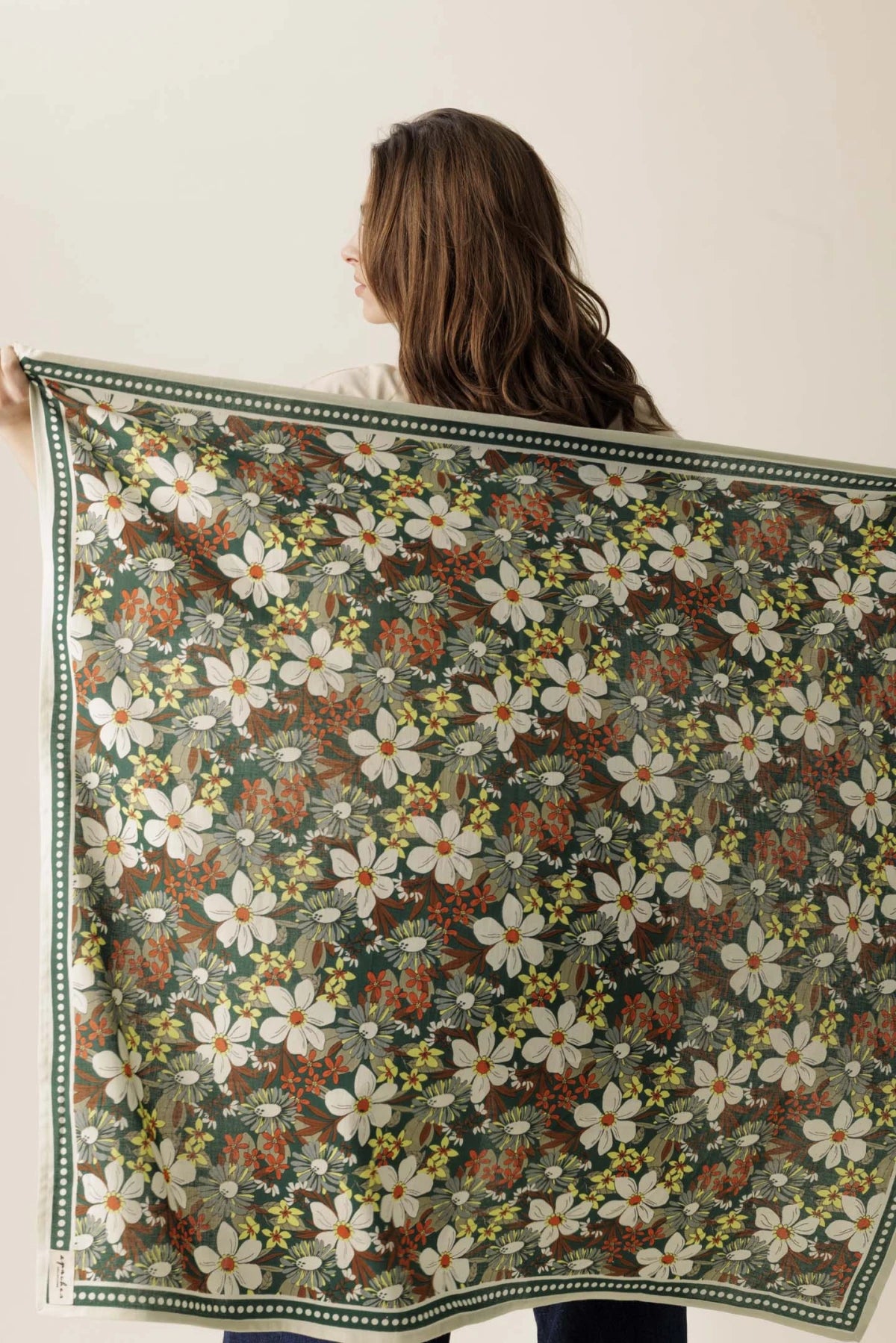 Large Latika Bouquet Scarf
