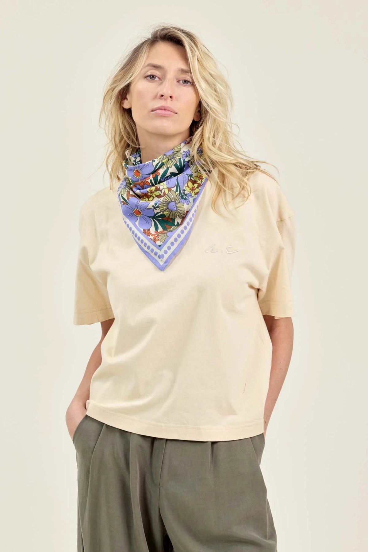 Big Latika Bouquet Scarf