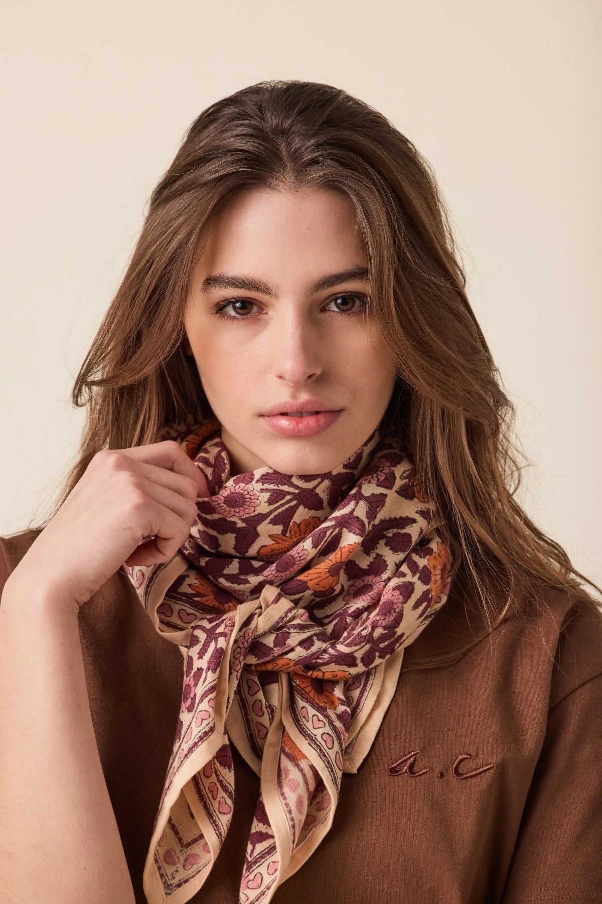 Big Latika Heart Scarf