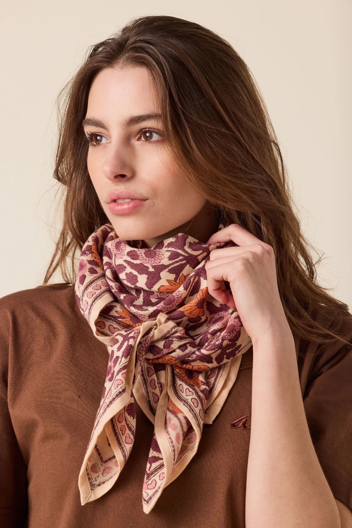 Big Latika Heart Scarf