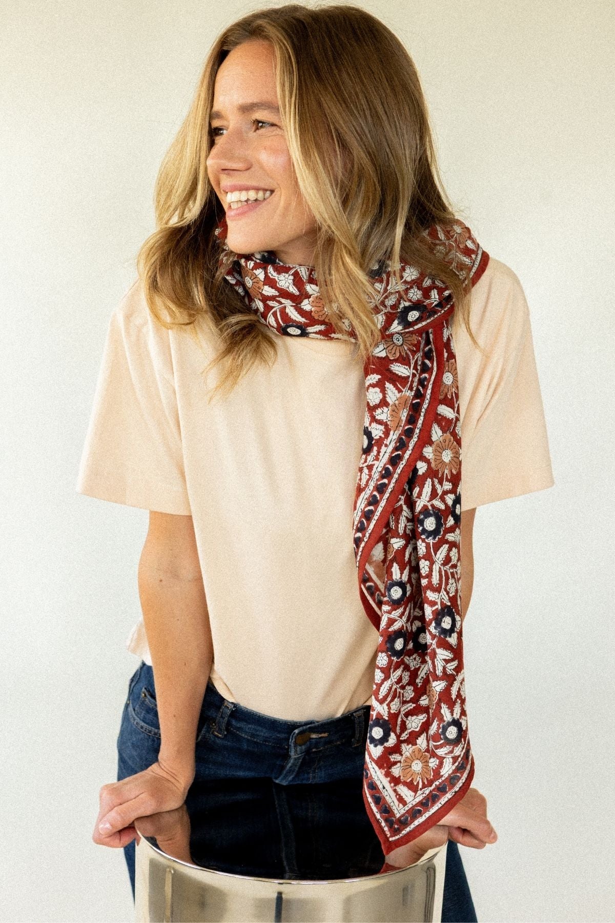 Large Latika Heart Scarf