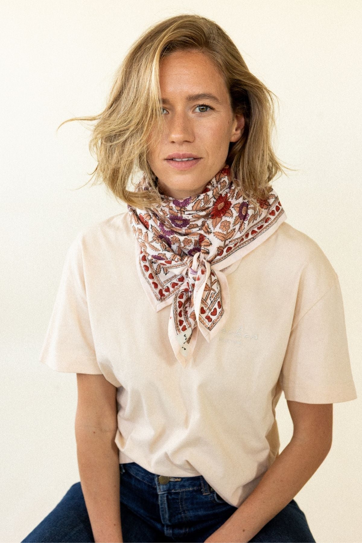 Large Latika Heart Scarf