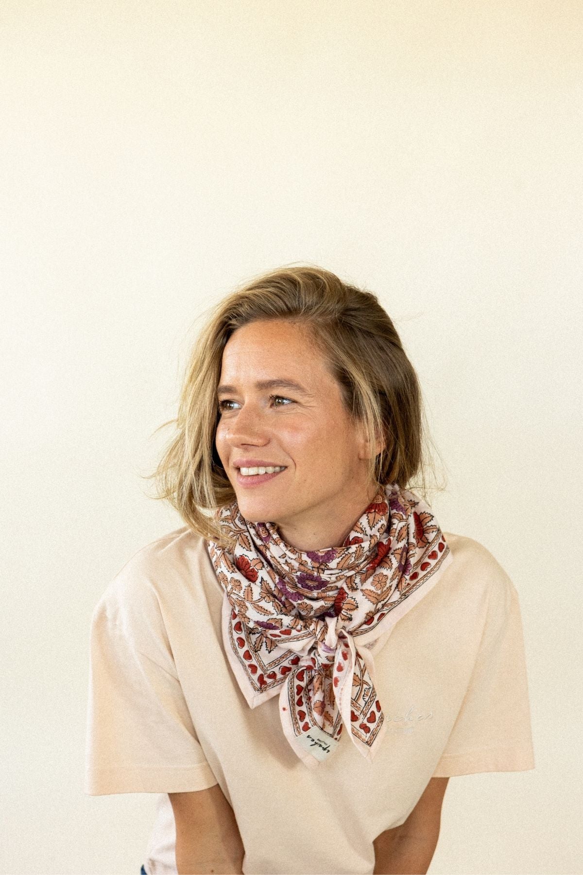 Large Latika Heart Scarf