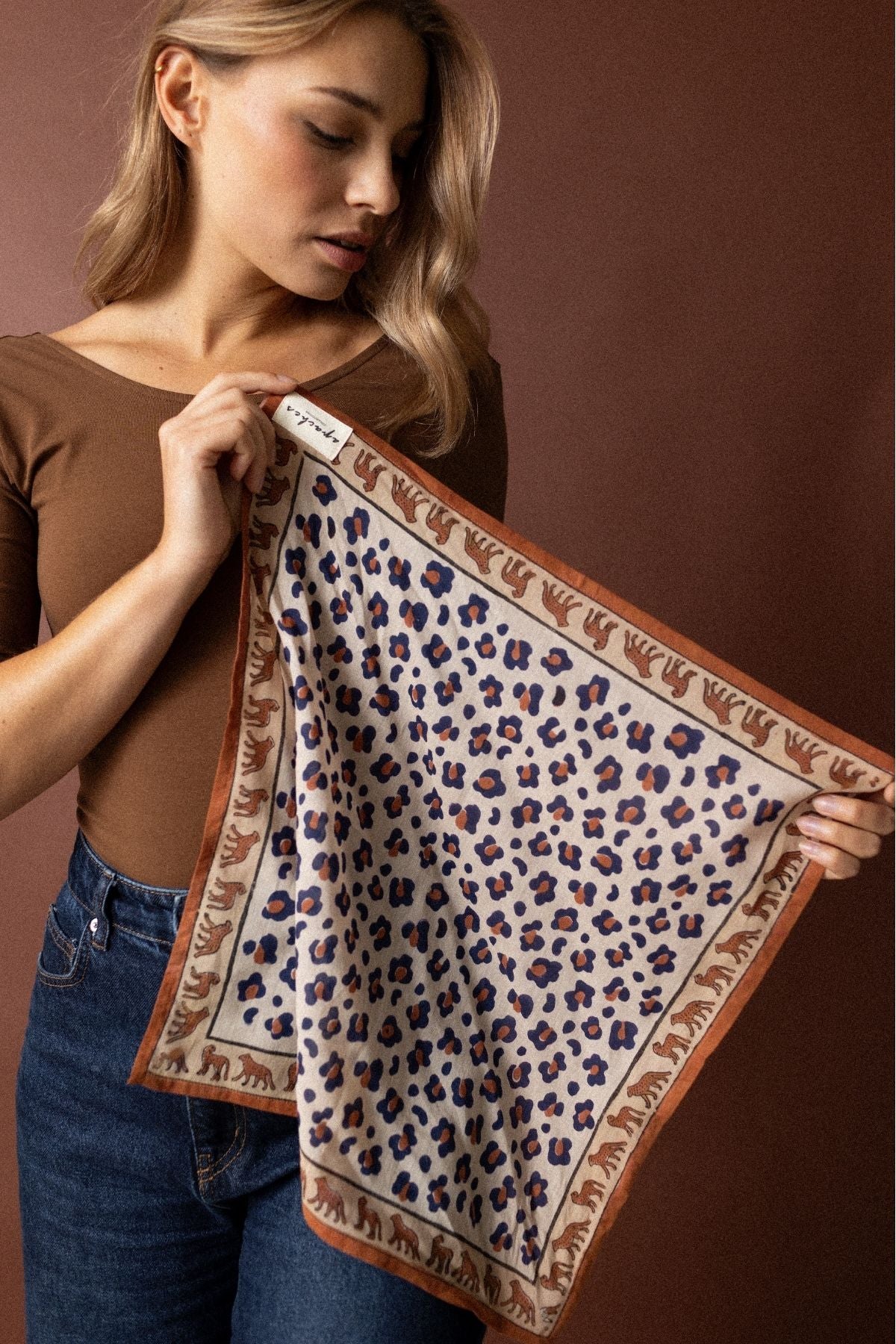 Small Dupitta Cotton Foulard