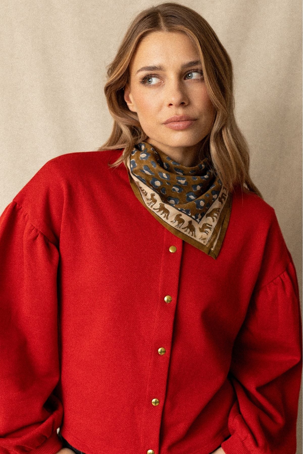 Small Dupitta Cotton Foulard