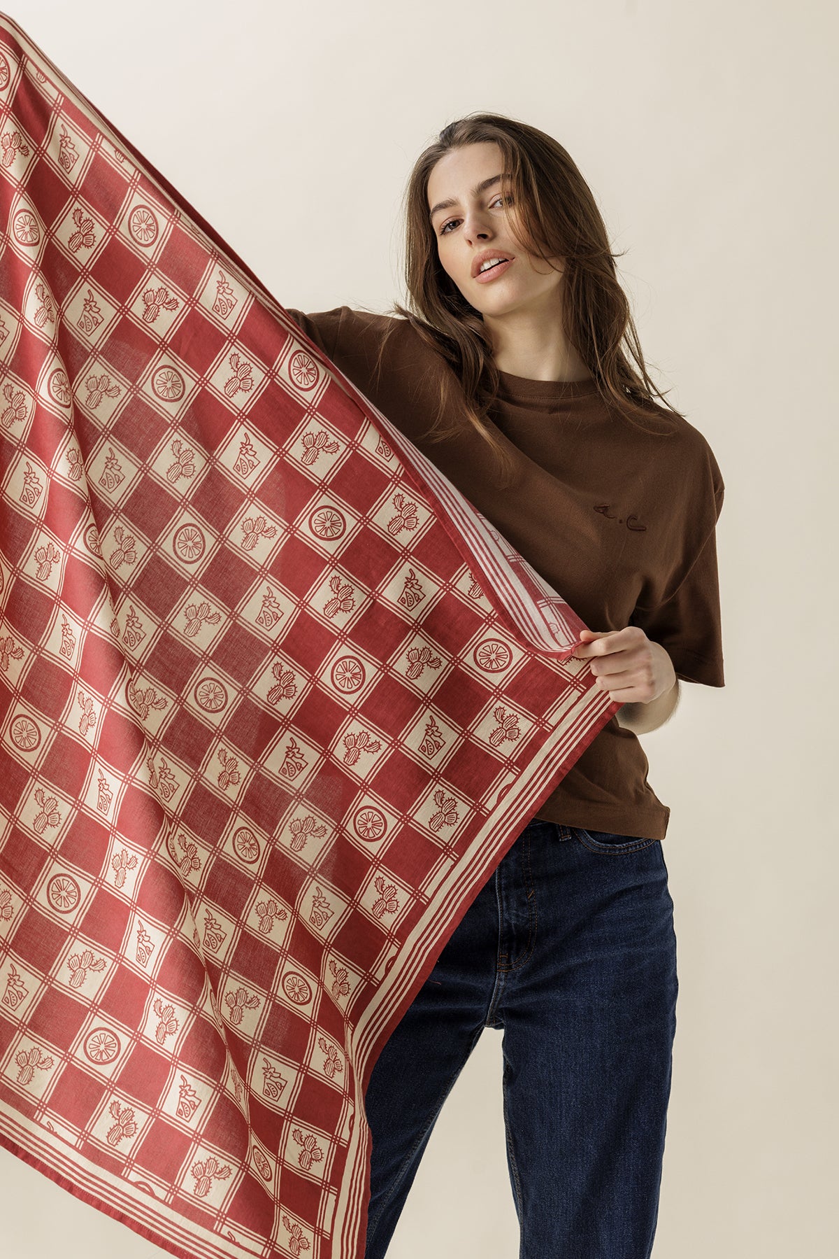 Large Latika Citrus Scarf