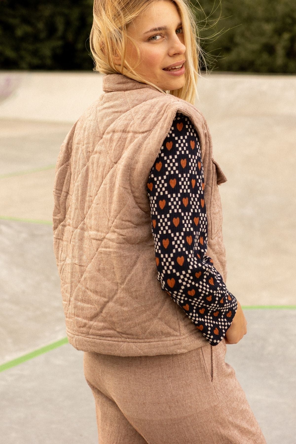 Vimil Sleeveless Jacket