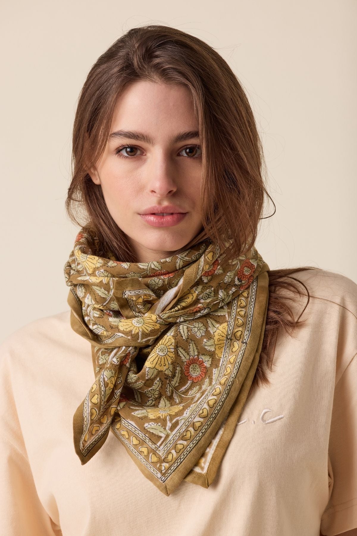 Big Latika Heart Scarf