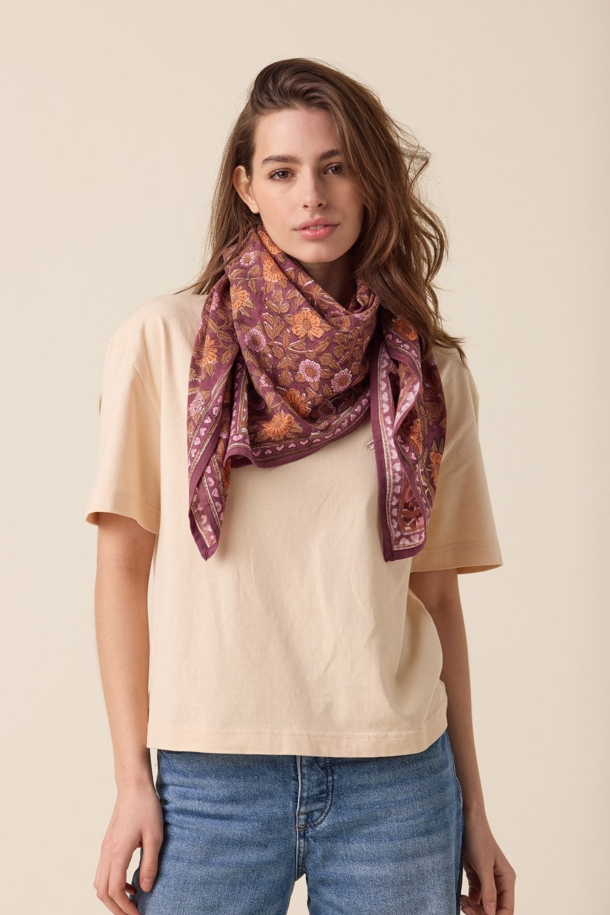 Big Latika Heart Scarf