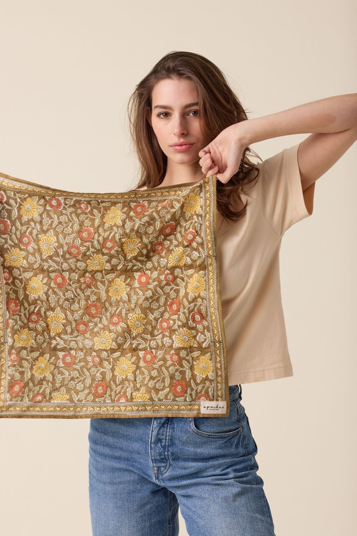 Small Manika Heart Scarf