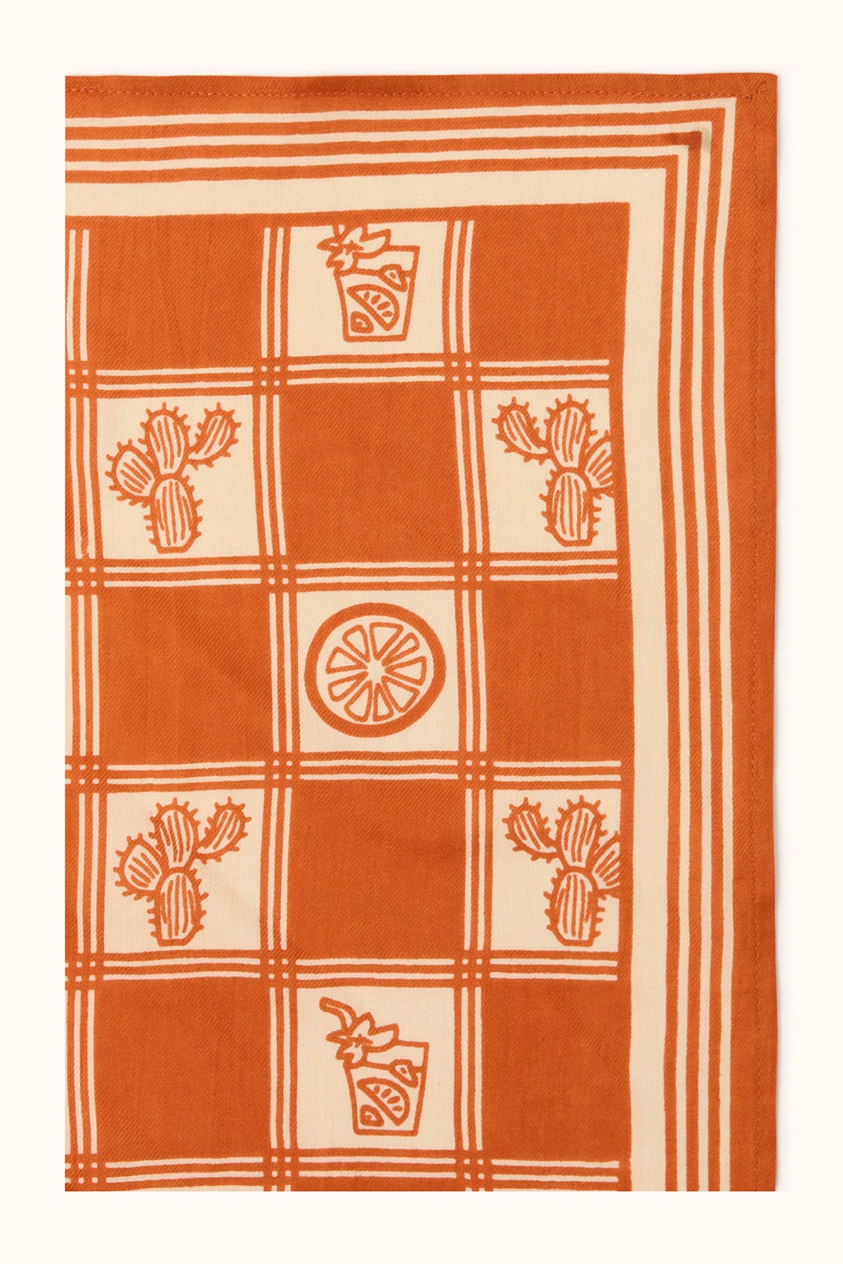 Small Citrus Manika Scarf