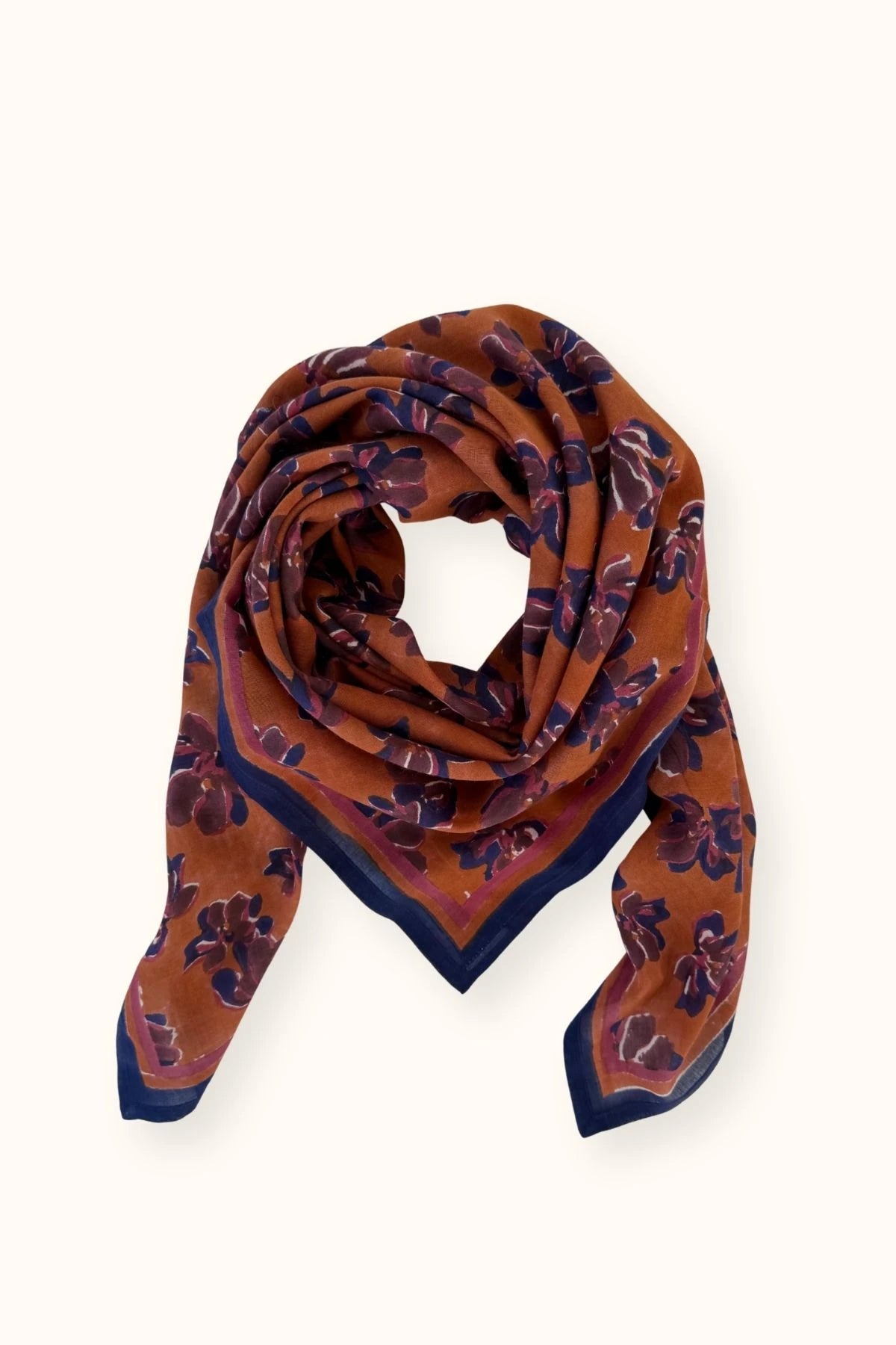 Large Purple Dupatta Scarf