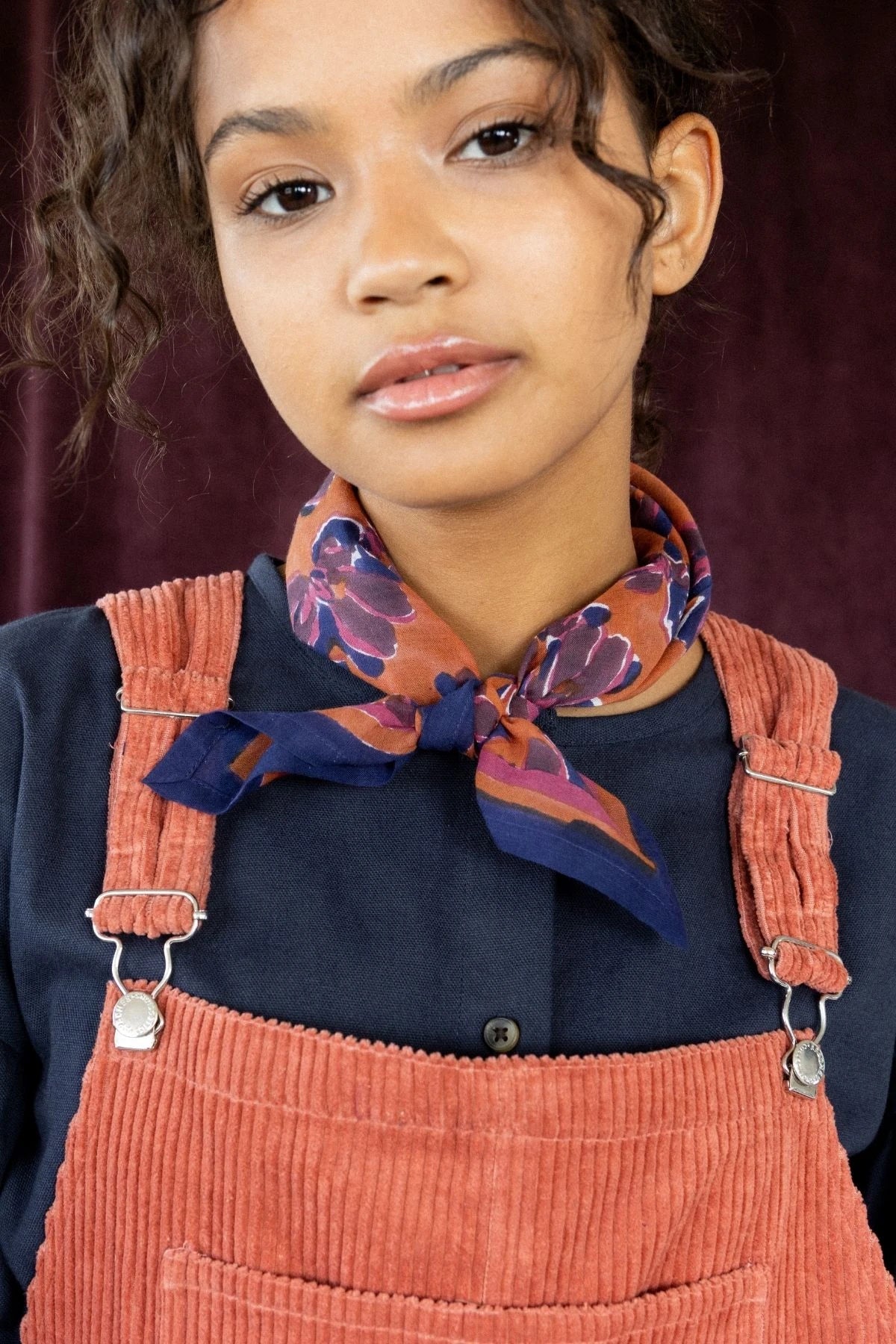 Small Violet Dupitta Scarf